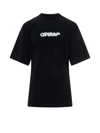 Off-white Exactly The Opposite-print T-shirt In Black White
