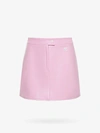 Courrã¨ges Vinyl Reedition Skirt In Pink