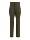 Dondup Trousers "ariel 27 Inches" In Green