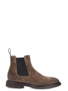 Doucal's Chelsea Ankle Boot In Leather In Brown