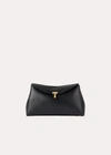 Totême Mini Clutch Bag Gold-tone Hardware In Black