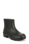 Vince Rubber Ankle Rain Boots In White