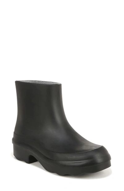 Vince Rubber Ankle Rain Boots In White