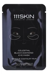 111SKIN 8-PACK CELESTIAL BLACK DIAMOND EYE MASK