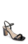 Jewel Badgley Mischka Rayla Ii Sandal In Black Patent