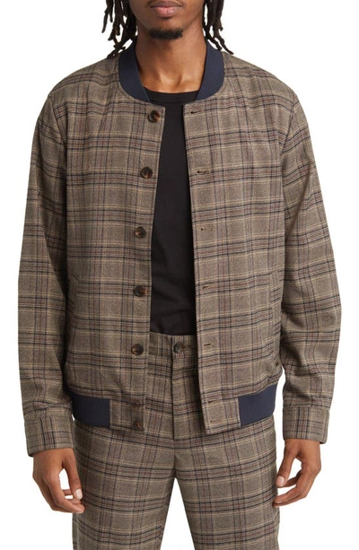 Scotch & Soda Light Pictures Bomber In 6747-camel Night Check