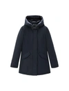 Woolrich Luxury Arctic Parka In Melton Blue