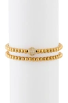 Eye Candy La Aaron Bracelet In Gold