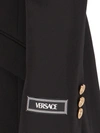 Versace Medusa Single Breast Blazer Jacket In Black