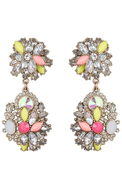 EYE CANDY LA ART GALA IVY PINK EARRINGS