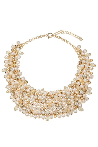 Eye Candy La Ana Necklace In Beige