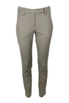 Brunello Cucinelli Cotton Trousers In Green