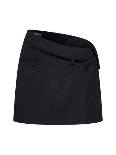 Jacquemus Skirt In Black