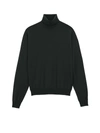 Saint Laurent Sustainable Wool Sweater With Embroidered Monogram In Black