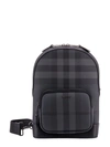 BURBERRY BURBERRY SLING CHECK BACKPACK