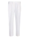 Brunello Cucinelli Cady Cropped Trousers In Beige