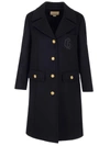 Gucci Double G Embroidery Coat In Default Title
