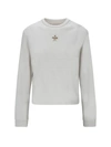 Fendi Sweatshirt In Penelope/panna