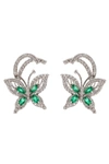 Eye Candy La Noblita Earrings In Gold