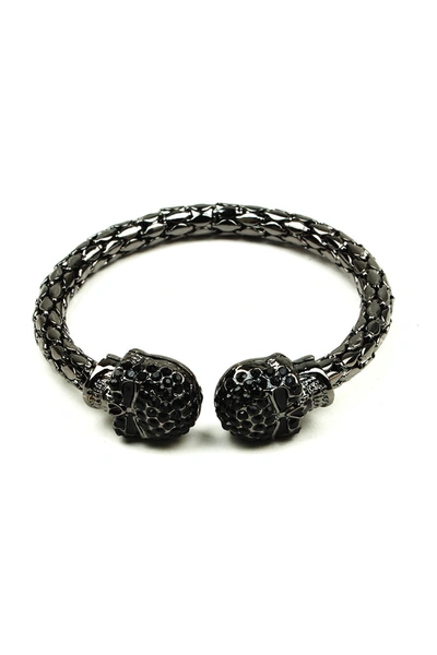 Eye Candy La Skull My Wrist Bracelet In Silver