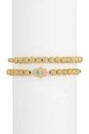 Eye Candy La Connor - Bracelet Set In Gold