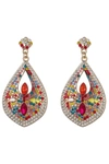 Eye Candy La Alejandra Statement Drop Earring In Multi