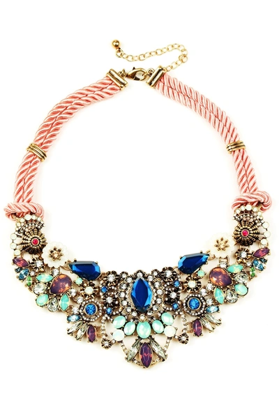 Eye Candy La Juline Necklace In Blue