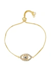 EYE CANDY LA EVIL EYE BOLO BRACELET