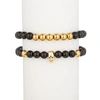 EYE CANDY LA NOAH SKULL BRACELET SET