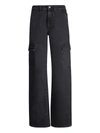 7 For All Mankind Cargo Tess Collide In Black