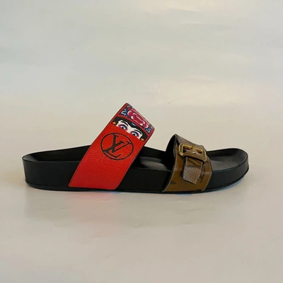 Pre-owned Louis Vuitton Bom Dia Flat Sandals, 38.5