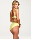 RAMY BROOK IVO RUCHED BIKINI BOTTOM