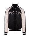 DSQUARED2 DSQUARED2 CLASSIC BOMBER JACKET IN BLACK