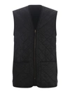 Barbour Quilted Reversible Waistcoat In Black