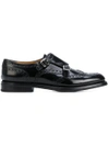Church's 20mm Lana Leather Shoes In Black