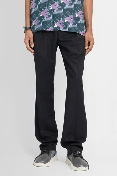 Fendi Man Black Trousers