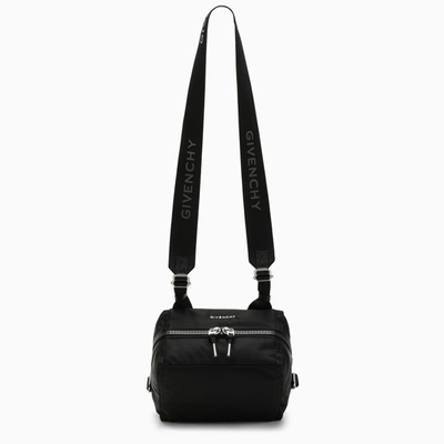 GIVENCHY BLACK NYLON PANDORA BAG