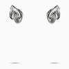 SO-LE STUDIO SO-LE STUDIO | NOT A KNOT METALLIC SILVER EARRINGS