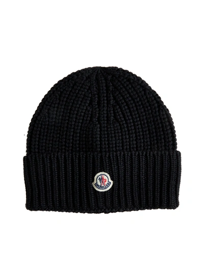Moncler Hat In Black