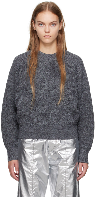 Isabel Marant Étoile Blow Merino Wool Sweater In Gray