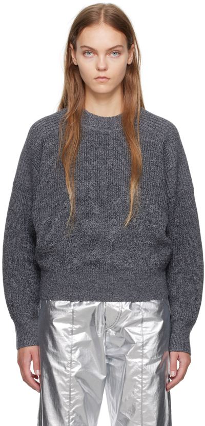 Isabel Marant Étoile Blow Merino Wool Jumper In Grey