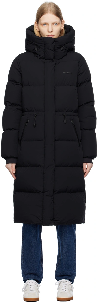 Mackage Ishani Down Quilted Parka In Black