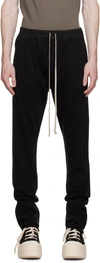 Rick Owens Drkshdw Berlin Organic Cotton Trousers In 09 Black