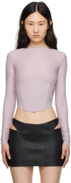 Misbhv Pandora Corset Top In Nirvana