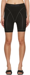 HERON PRESTON BLACK ACTIVE SHORTS