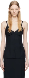 TOTÊME NAVY DARTED CAMISOLE