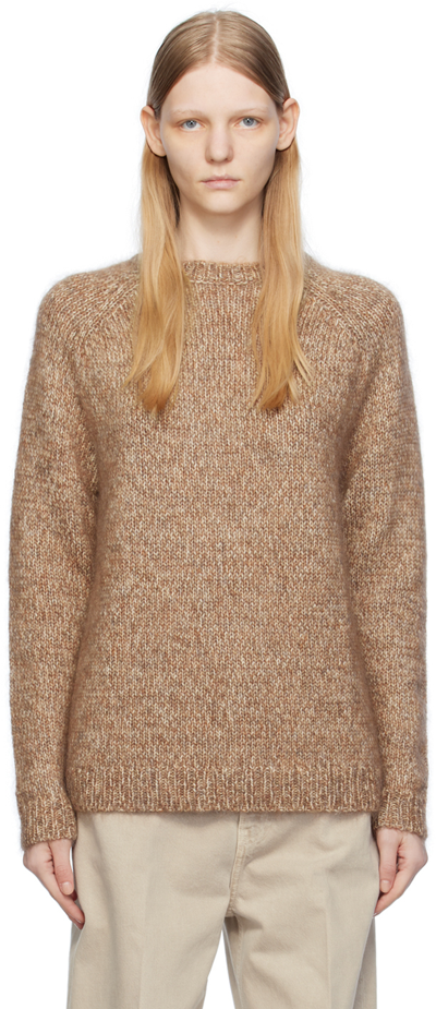 Totême Beige Raglan Jumper