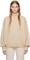 Isabel Marant Beige Aspen Turtleneck In 90be Beige