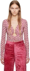 ISABEL MARANT PINK LAURA BLOUSE