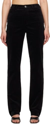 Staud Black Grayson Trousers In Blk Black